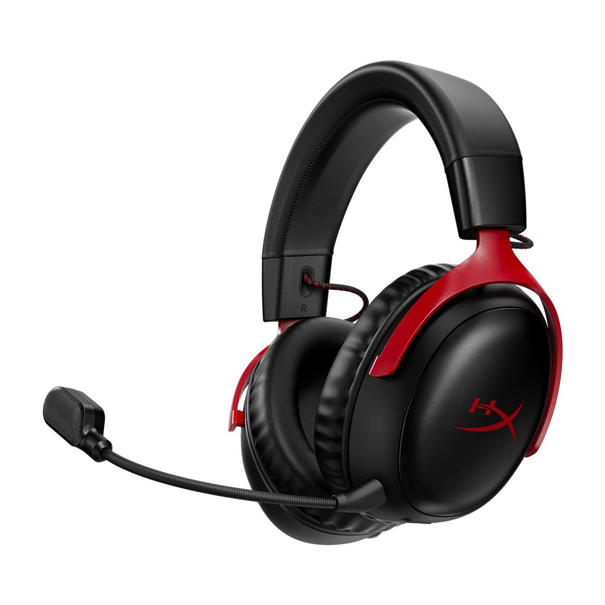 ハイパーエックス(HyperX) HyperX Cloud IIIワイヤレスゲーミングヘッドセット DTS Headphone:Xあき場所オーディオ 53粍１番ウッド積み上げる Cloud IIの 好いたらしい性 黒いこと‐赤いこと パソコン、なおなお書き5、なおなお書き4、Xbox続きもの、Nintendo Switch、移動性77Z46AA