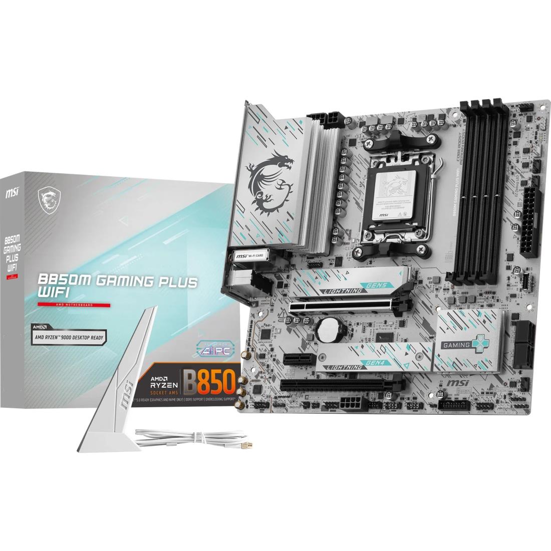 MSI B850M GAMING PLUS WIFI Micro-ATXマザーボード MB6784｜セレクトショップ RST 23,972円