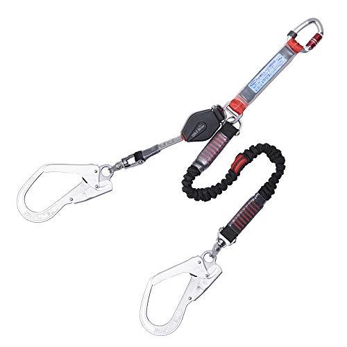 [藤井電工] 新規格 ハーネス用ツインランヤード コル トリトラ ノビロンランヤード 小型・軽量 THL-CRNV93SV-21KS-2R23 ツヨロン 墜落制止用器具 安全帯