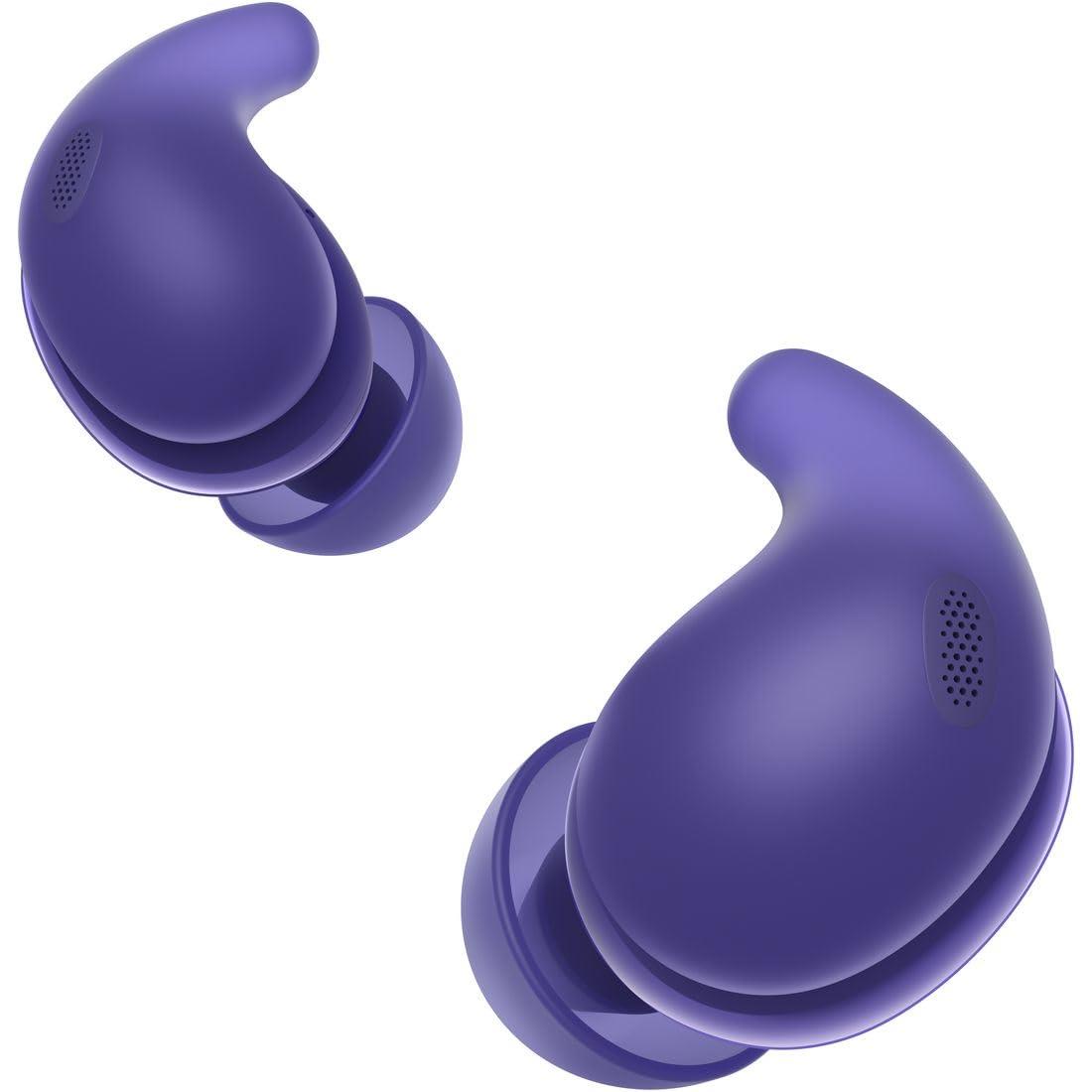 ソニー(SONY) ワイヤレス ノイズキャンセリング イヤホン LinkBuds Fit × Olivia Rodrigo/WF-LS910N 自然なフィット感 軽量 小型 ノイキャン 外音取込み アクセサリでカスタマイズ可能 WF-LS910N VZ バイオレット