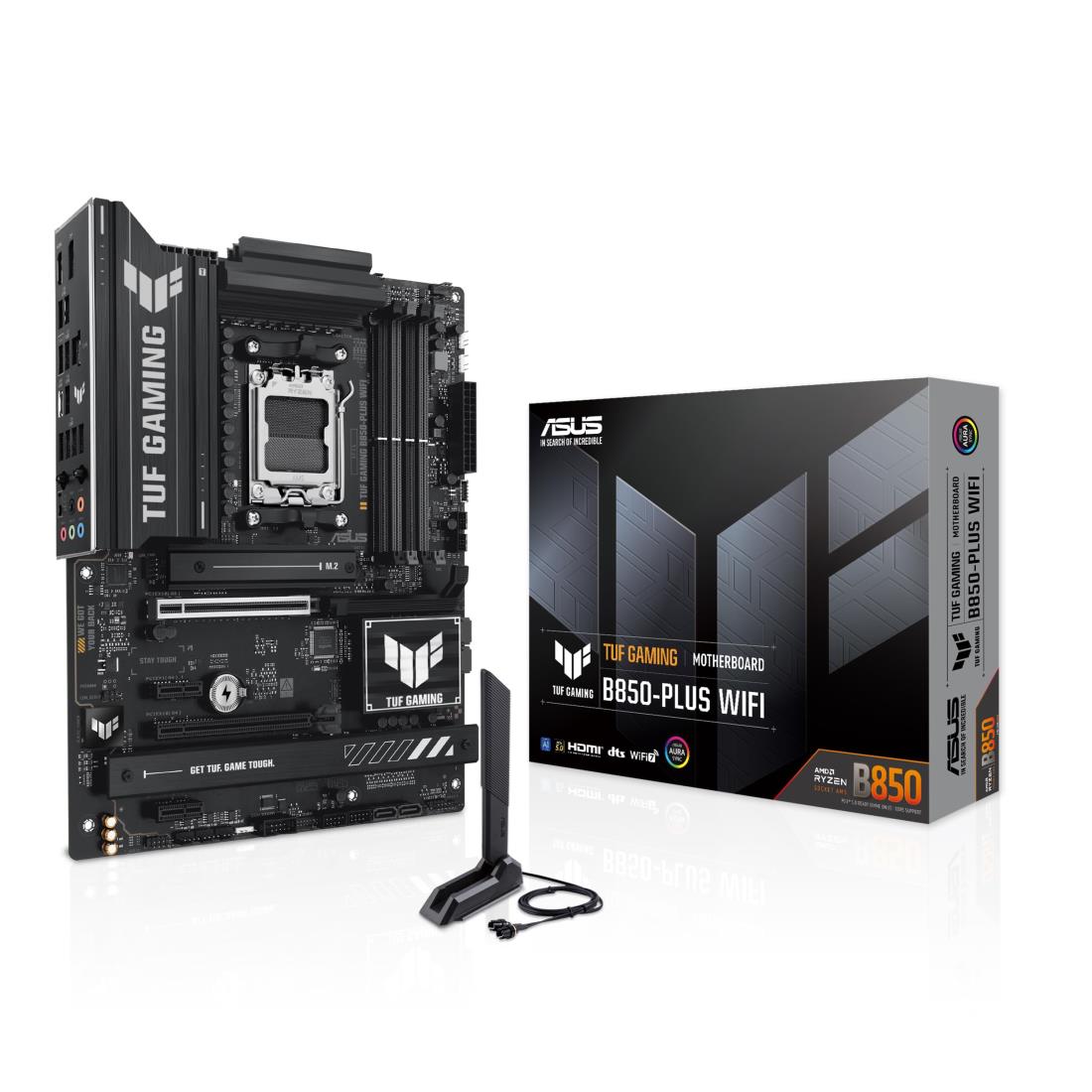 ASUS AMD AM5 AMD B850 ATX お母さんゲーム盤 Ryzen 9000 \u00268000 \u0026 7000 Series 相応う/TUF GAMING B850-PLUS WIFI