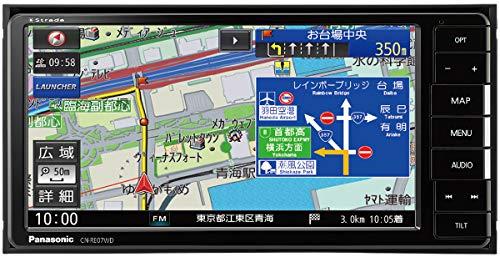 パナソニック(Panasonic) 7型ワイド カーナビ ストラーダ CN-RE07WDA ドラレコ連携/Bluetooth/フルセグ/DVD/CD/SD/USB|セレクトショップ RST