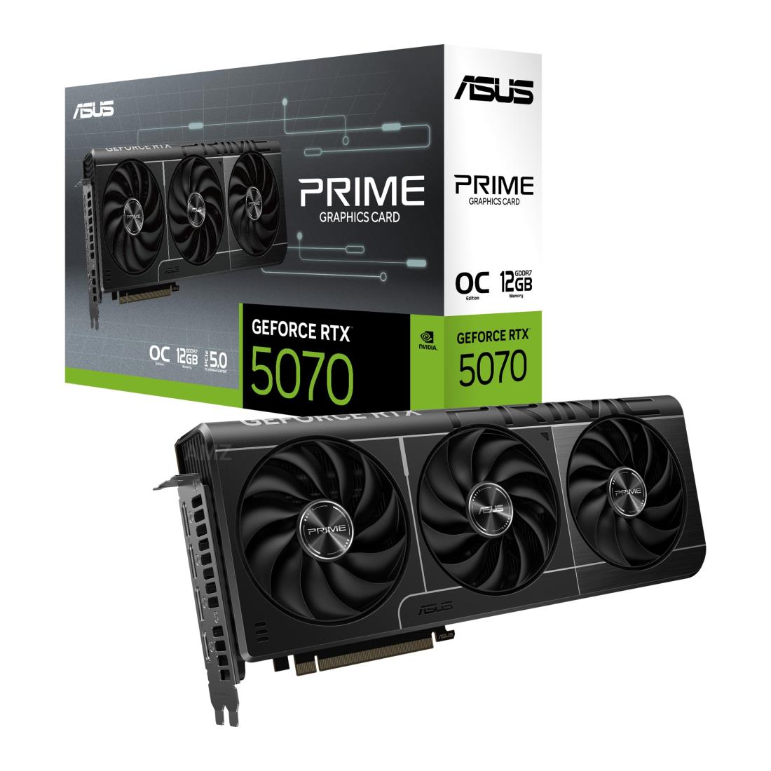 ASUS RTX5070 搭載 ビデオカード PCIe 5.0 12GB GDDR7 OC Edition PRIME-RTX5070-O12G|セレクトショップ RST