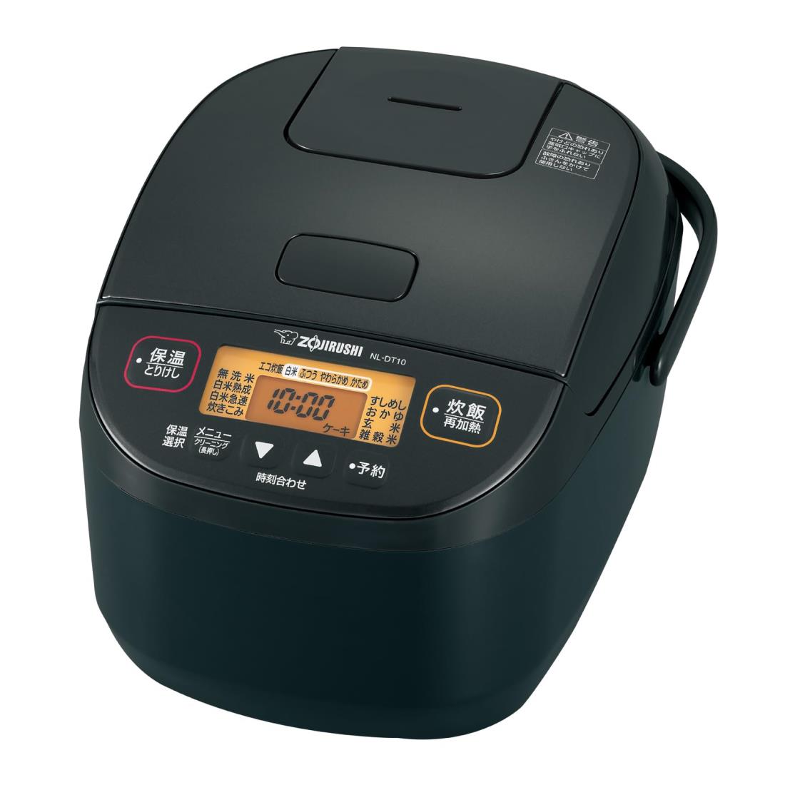 象印マホービン 炊飯器 5.5合 黒いこと NL-DT10-BA