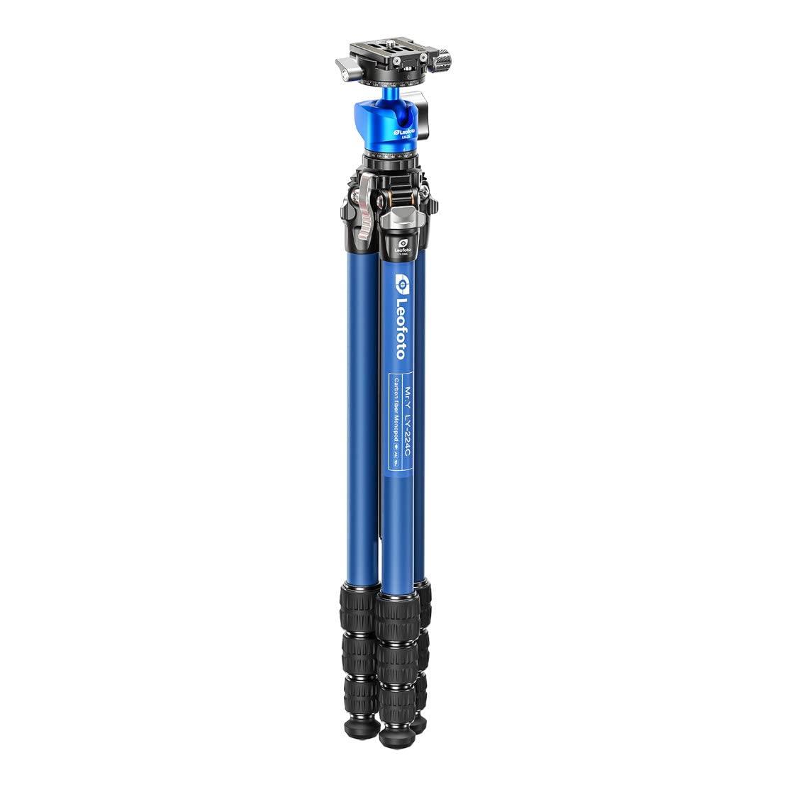 LEOFOTO LY-224C+LH-25R カーボン三脚 (ブルー)｜セレクトショップ RST