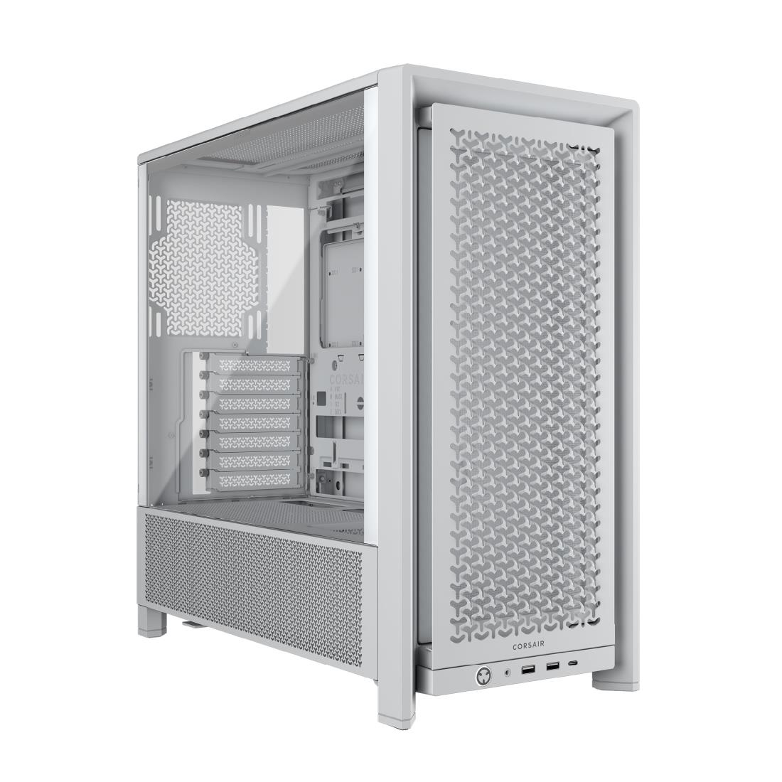 CORSAIR FRAME 4000D モジュール式ハイエアフローミッドタワー PC ケース、ホワイト 複数の 360 mm ラジエーターを搭載可能 – ASUS BTF、MSI Project Zero、Gigabyte Project Stealth に対応 CC-9011291-WW|セレクトショップ RST