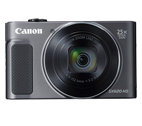 Canon コンパクトデジタルカメラ PowerShot SX620 HS 黒いこと 光学25倍望遠レンズ/Wi-Fi相応う PSSX620HSBK