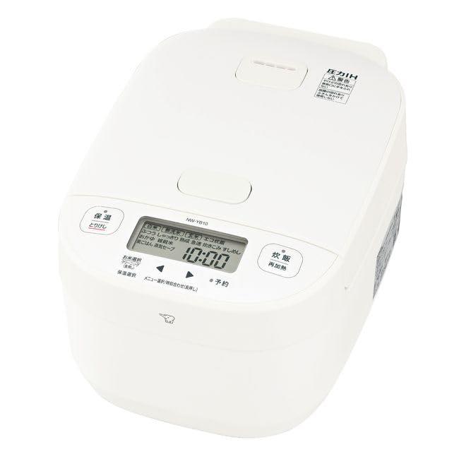 象印マホービン 炊飯器 5.5合 白いこと NW-YB10-WA