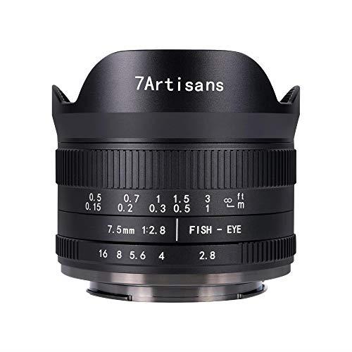 七工匠 7Artisans 75FXB-II 7.5mm F2.8 FISH-EYE II ED フジフイルムX用