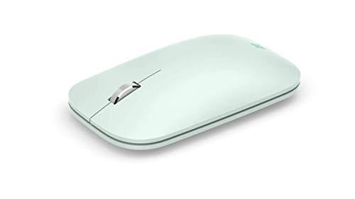 マイクロソフト モダン モバイル マウス KTF-00022 : ワイヤレス 薄型 軽量 BlueTrack Bluetooth ( ミント ) Windows Mac Android Surface 対応