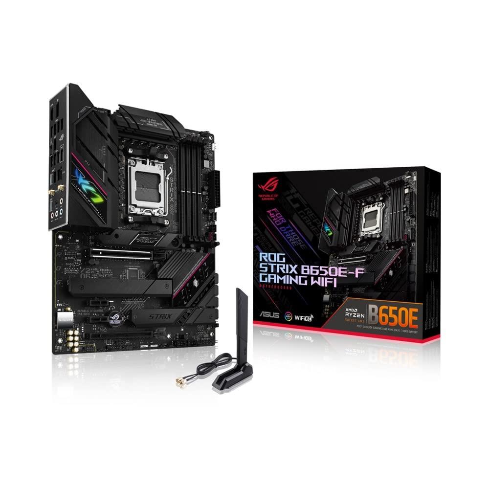 ASUS ROG STRIX B650E-F GAMING WIFI AMD Ryzen 7000 続きもの AM5 相応う B650 積み上げる ATX お母さんゲーム盤