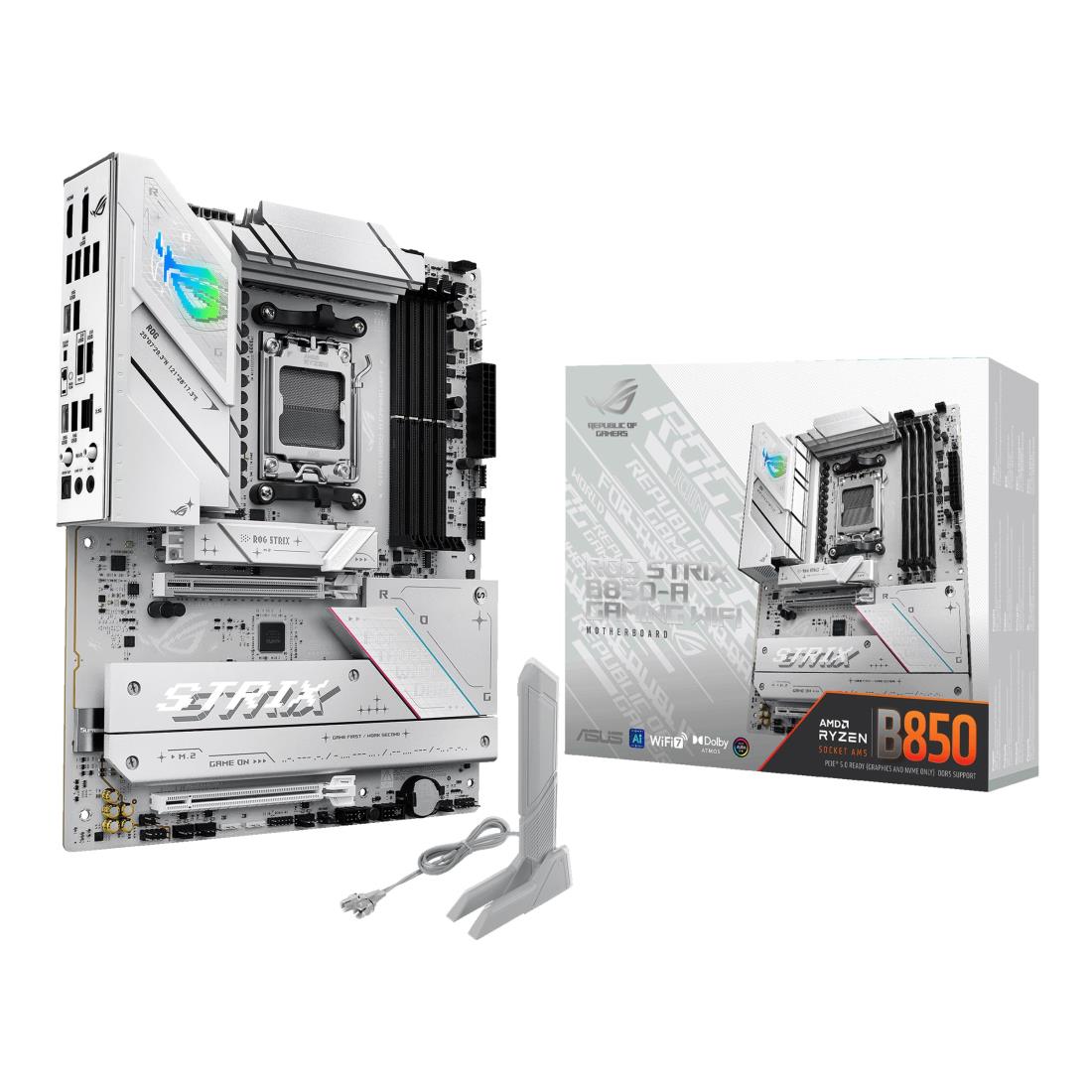 ASUS AMD AM5 AMD B850 ATX マザーボード Ryzen 9000 &8000 & 7000 Series 対応/ROG STRIX B850-A GAMING WIFI