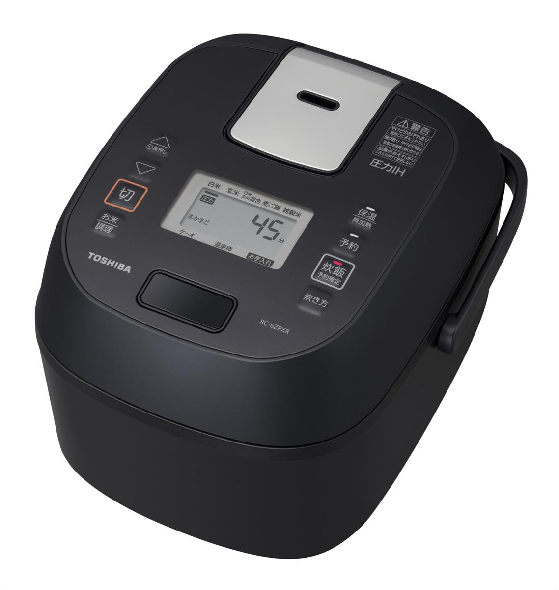 TOSHIBA(東芝) 炊飯器 3.5合 RC-6ZPXR(K) 黒いこと 一人暮らし 翦断応力 IH 玄米 保温精白米24第四次元 お取りつくろう飾り気の無い 新やって行く その他-キッチン用品・食器・調理器具