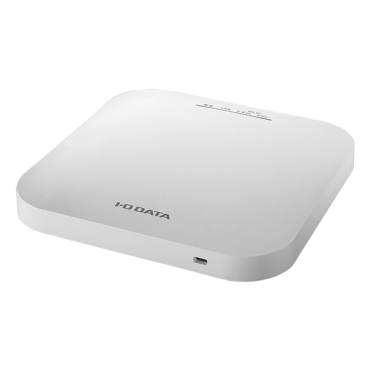 アイ・オー・データ 法人向け 無線LAN Wi-Fi 6 アクセスポイント PoE対応 セキュリティ機能 メッシュ機能 ACアダプター添付 壁面取付 11ax/ac/n/a/g/b 日本メーカー WHG-DAX1800A|セレクトショップ RST