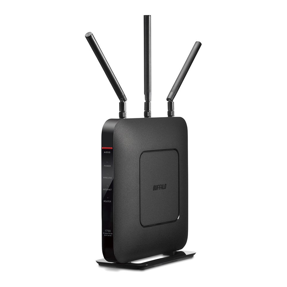 BUFFALO 無線LAN 無線電話ローカルエリアネットワーク ルータ WXR-1751DHP2 11ac ac1750 1300+450Mbps デュアルダンス楽隊 4LDK 3階建向け