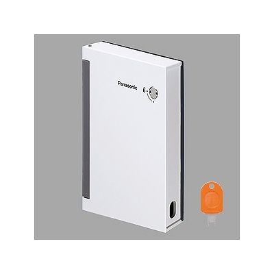 パナソニック 防雨スイッチガードプレート 1連用 簡易鍵付 スイッチ取付枠付 ホワイト ＷＴＣ7981Ｗ