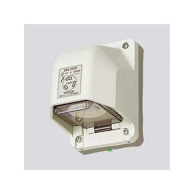 パナソニック 防雨形引掛接地2Ｐコンセント 露出・埋込両用 30Ａ 250Ｖ ＷＫ6330 4,805円