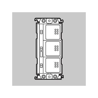 パナソニック スイッチ 3コ用 光アドレス設定式 スクエア シルバーグレー ＷＲＶ5603Ｓ1