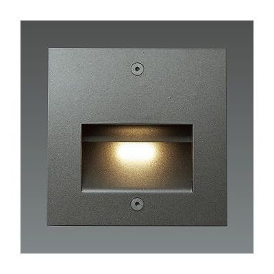 ＬＥＤ一体型フットライト　ダークグレーメタリック　白熱灯30Ｗ相当　電球色　ＡＤ2421Ｌ
