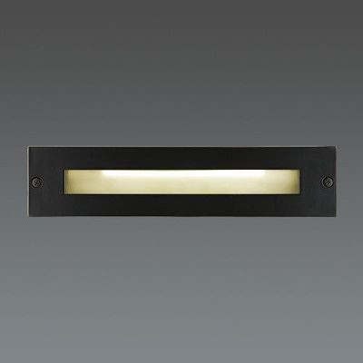 ＬＥＤ一体型フットライト　ダークグレーメタリック　白熱灯40Ｗ相当　電球色　ＡＤ2513Ｌ