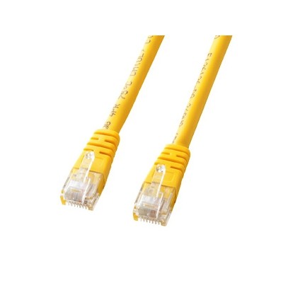 エンハンスドカテゴリ5 単線LANケーブル 40m イエロー KB-T5T-40YN