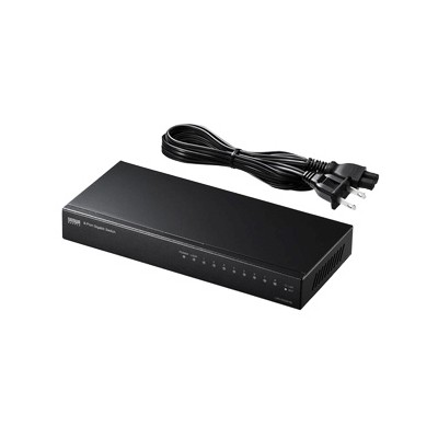 Ｇｉｇａ対応スイッチングハブ　8ポート　ループ検知機能付き　ＬＡＮ－ＧＩＧＡＨ8Ｌ