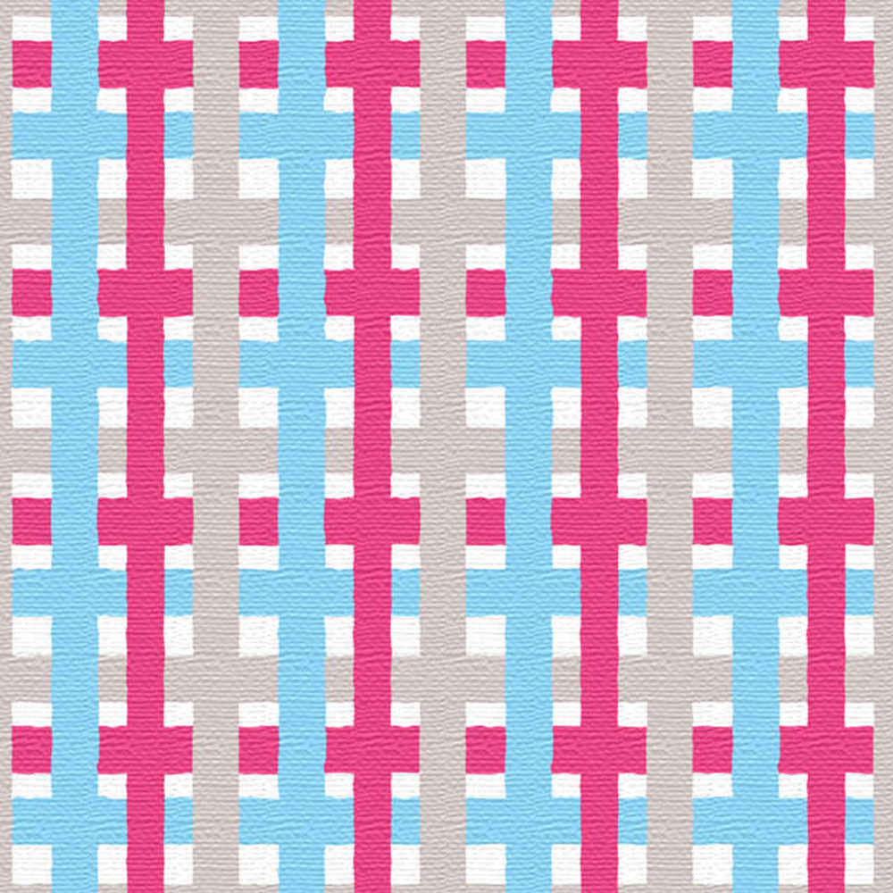 寝室におすすめ/チェックのファブリックパネル XLサイズ（100cm×100cm） ウォールアート 壁掛け おしゃれ 北欧 モダン 新築祝い 開店祝い 結婚祝い お洒落 玄関 寝室 リビング 応接室