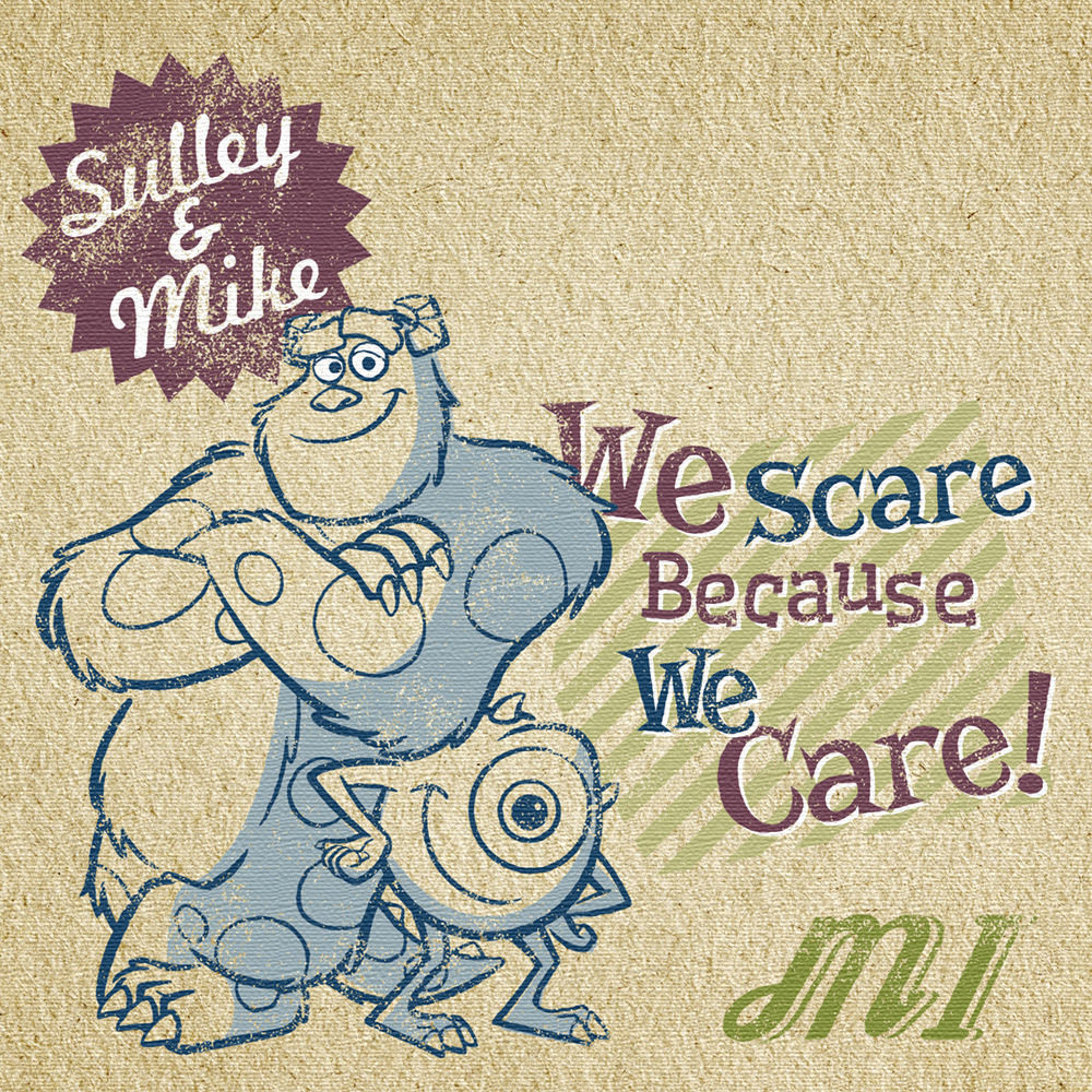 楽天市場】モンスターズ インク サリー マイク ディズニー pix-0056 楽天市場】モンスターズ インク サリー マイク ディズニー pix-0056