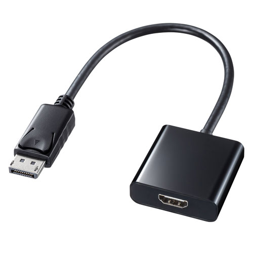 【5個セット】 サンワサプライ DisplayPort-HDMI変換アダプタ AD-DPHD04X5