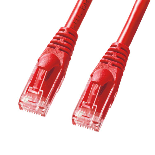 【5個セット】 サンワサプライ カテゴリ6Aより線LANケーブル 5m レッド KB-T6AY-05RX5 7,767円