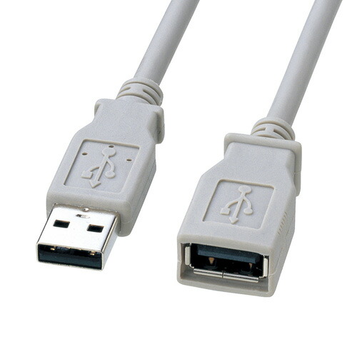 【5個セット】 サンワサプライ エコUSB延長ケーブル KU20-ECEN3KX5