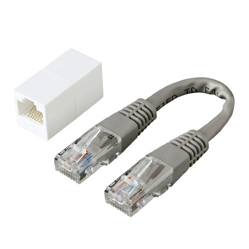 【5個セット】 サンワサプライ RJ-45クロス変換キット(エンハンスドカテゴリ5) ADT-EX-CRS5EKX5