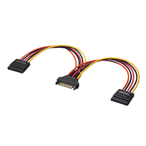 【5個セット】 サンワサプライ シリアルATA電源分岐ケーブル TK-PWSATA10-02X5｜ベッド・家具通販furniture store