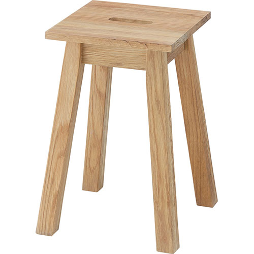 東谷 角スツール ナチュラル MTK-521NA｜ベッド・家具通販furniture store