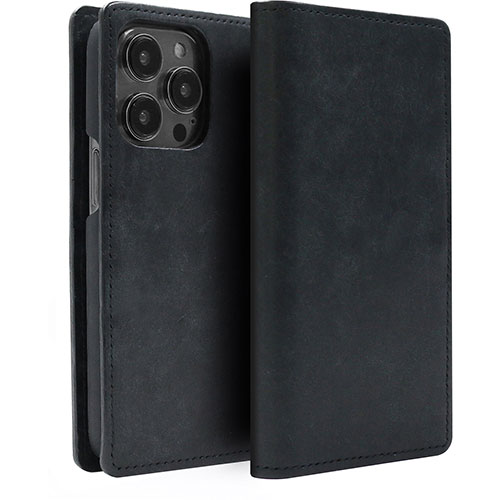 ABBI SIGNATURE MARGOTイタリアンレザー MagSafe対応ダイアリーケース for iPhone 15 Pro ブラック ABS26174i15PR|ベッド・家具通販furniture store