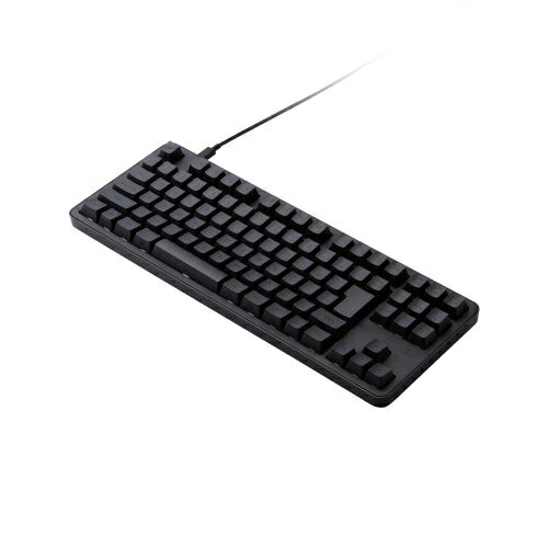 エレコム 有線メカニカルテンキーレスキーボード TK-MC30UKTBK