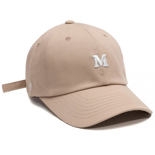 MACK BARRY マクバリー 【CAP(キャップ)】 VOLUME M LOGO CAP ベージュ MCBRY73291