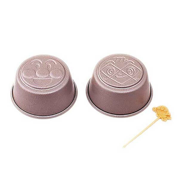 アンパンマン プリン＆カップケーキ型（カップ2個・ピック1本入） 【× 10個】