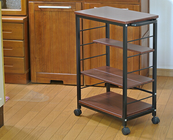 楽天市場 キッチンワゴン キャスター付き 幅30cm 隙間収納 スリム 作業台 キッチン収納 台所収納 小物 炊飯器 レンジ ラック キッチン 棚 スリム キャスター付 ベッド 家具通販furniture Store