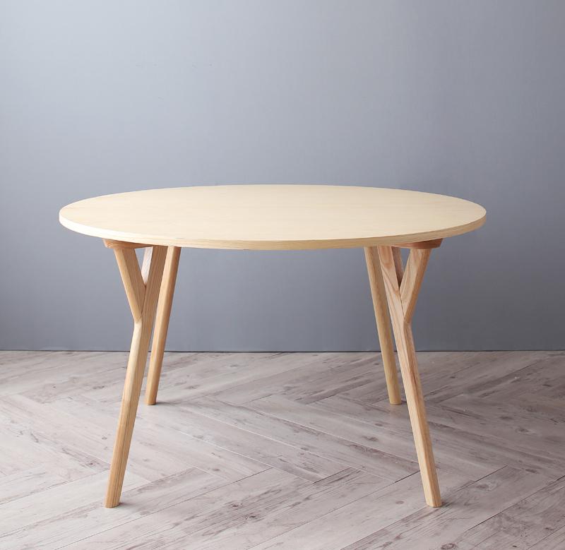 【楽天市場】ダイニングテーブル 単品 幅120cm ラウンド型 円形テーブル 食卓テーブル ラウンドテーブル カフェテーブル ナチュラル 北欧
