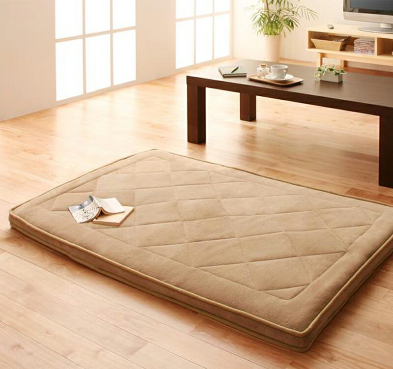 送料無料 楽天市場 送料無料 マイクロファイバー ラグマット スーパーふかふかラグ ファミレ 90 1cm 厚さ約5cm 厚手 極厚 長方形 ラグ マット 滑り止め付き ホットカーペット 床暖房対応 オールシーズン快適 夏 リビング プレイマット 赤ちゃん キッズ お昼寝