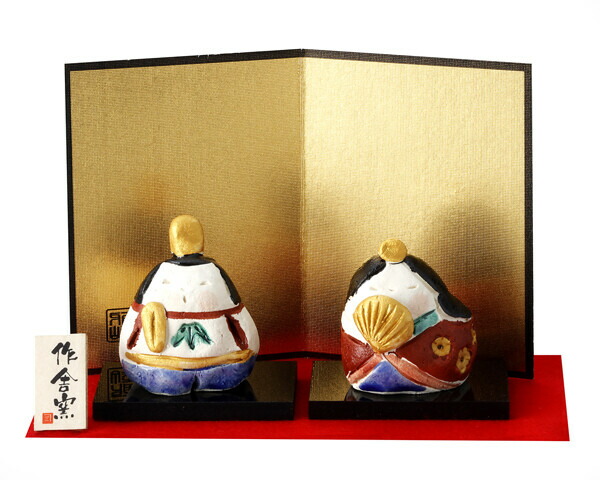 楽天市場】【陶雛】澤りか 陶雛(小) お雛様 ひなまつり 雛人形 ギフト