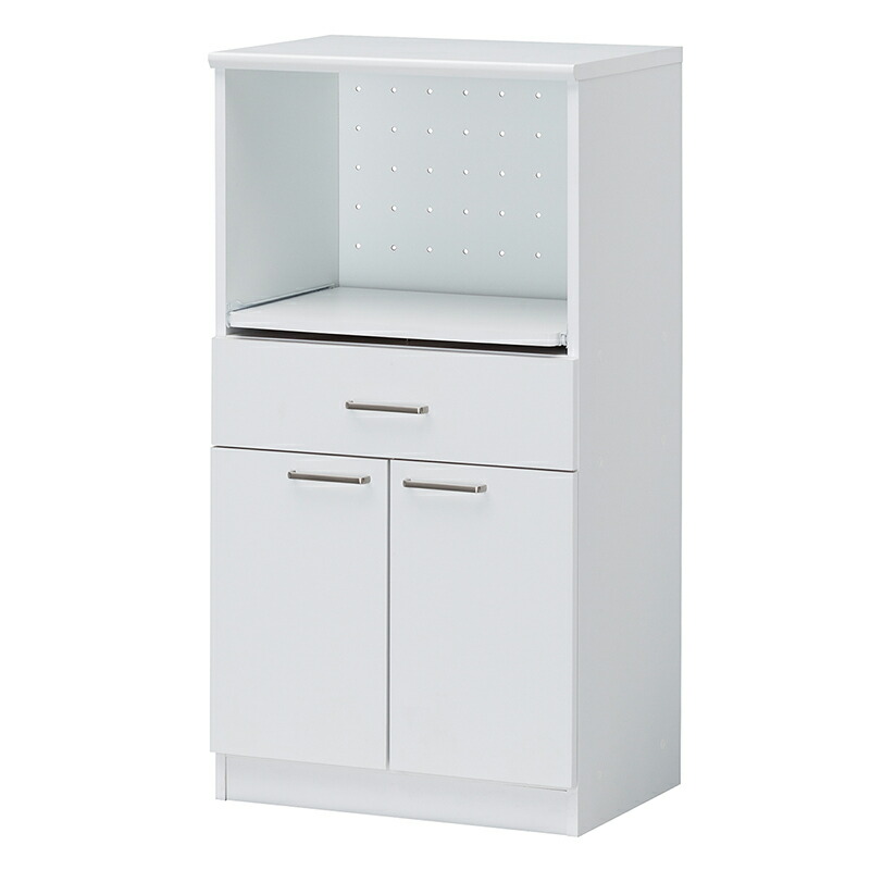 レンジボード 台所収納 食器棚 スライド付カウンターボード おしゃれ スリム ロータイプ ロータイプ コンセント付き レンジ台 コンセント付き ホワイト 送料無料 レンジ台 スライド棚付き スリム キッチンラック レンジラック スライド棚付き 食器棚 キッチンラック