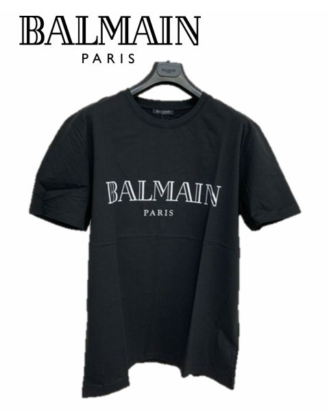 楽天市場】大特価 SALE セール BALMAIN PARIS バルマン 12787 ブランド Tシャツ メンズ 黒：R-TIME 楽天市場店