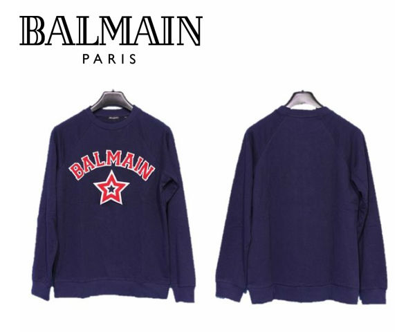 ☆BALMAN メンズトレーナー　美品☆ 220729-013.jpg