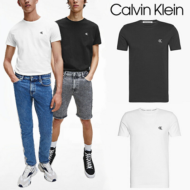 楽天市場】カルバンクライン ジーンズ クルーネック Tシャツ