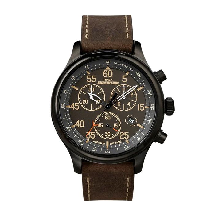 TIMEX タイメックス T49905 メンズ 腕時計 EXPEDITION エクスペディション フィールド クロノグラフ 43mm 牛革 レザーバンド 11,544円