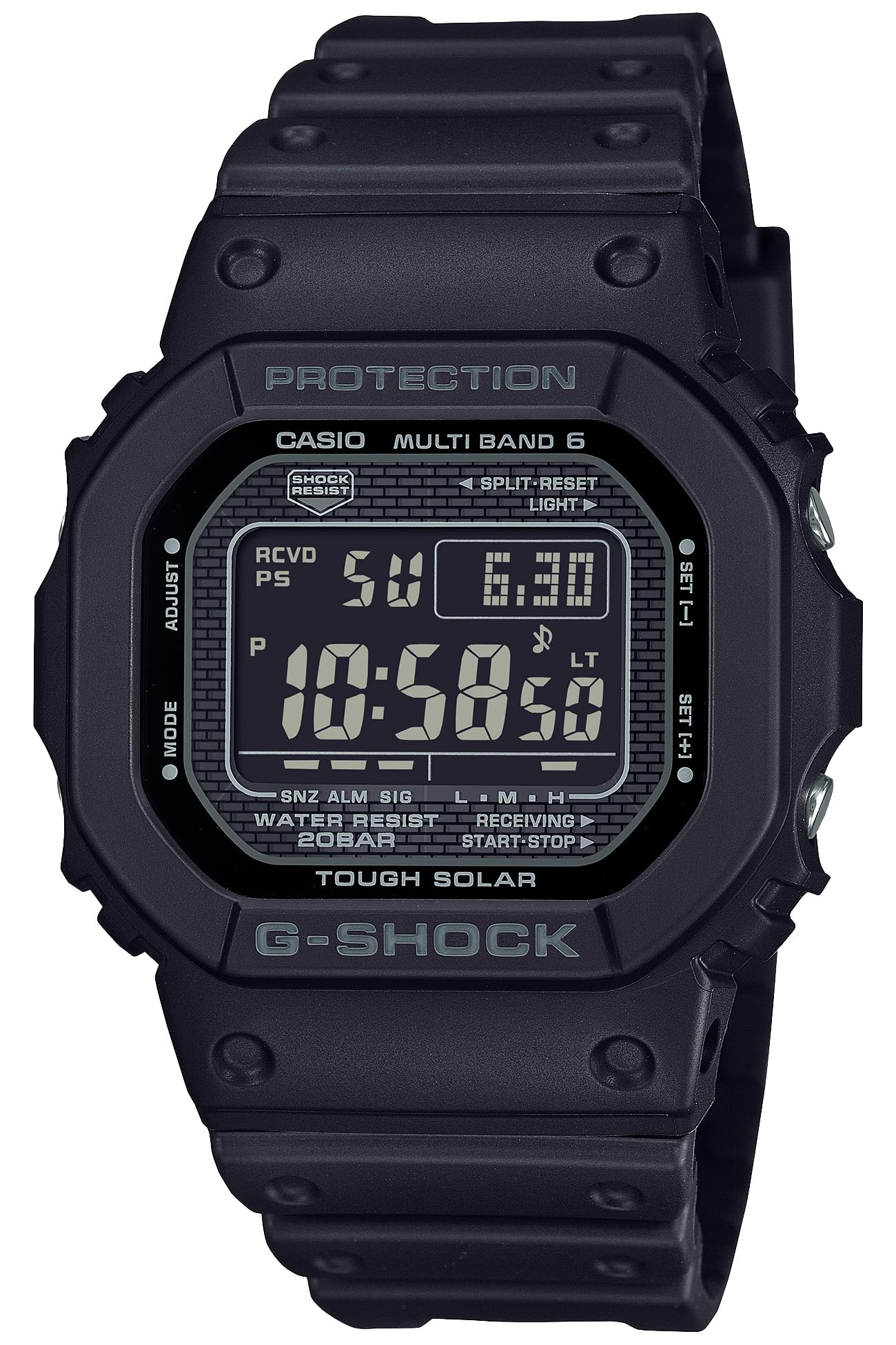 CASIO カシオ ウオッチ G-SHOCK ジーショック GW-5000HS-1  電磁波ソーラー  メンズ ウオッチ 黒いこと