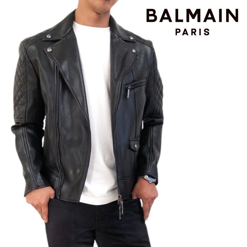 楽天市場】大特価 BALMAIN PARIS バルマン 8030 ブルゾン ボンバー