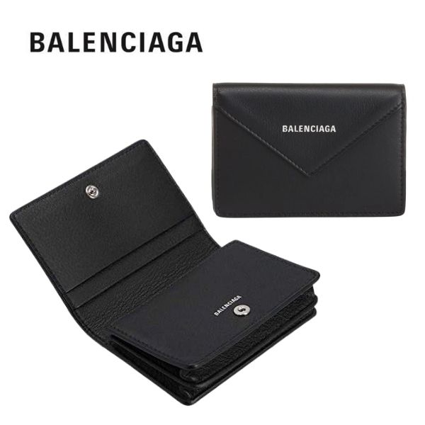 在庫限り バレンシアガ Balenciaga メンズ カードケース 名刺入れ Nero